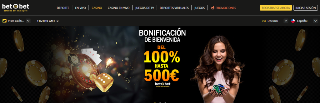 Ingresa en Betobet Chile para jugar, divertirte y ganar