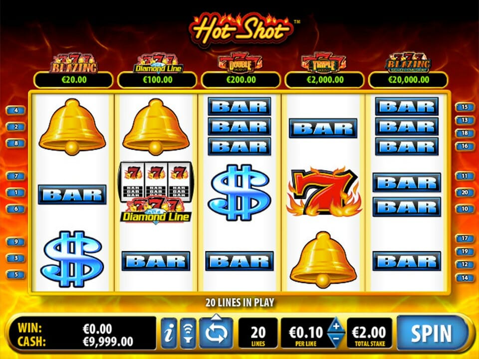 Gira los carretes con Hot Shots